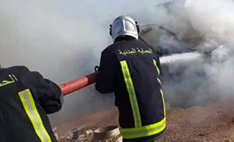 Tunisie : Un hôtel fantôme de Nabeul en flammes