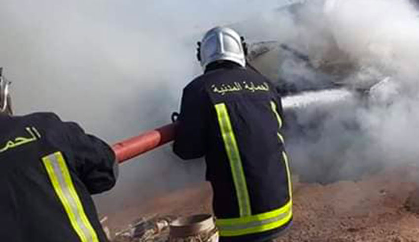 Tunisie : Un hôtel fantôme de Nabeul en flammes 