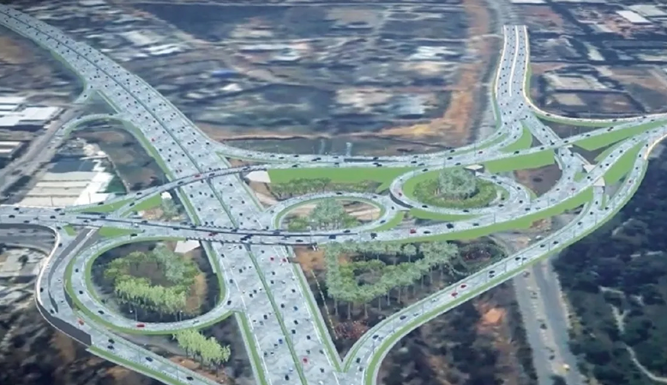 Ben Arous : La progression des travaux d’extension de l’entrée sud de la capitale a dépassé les 60 %