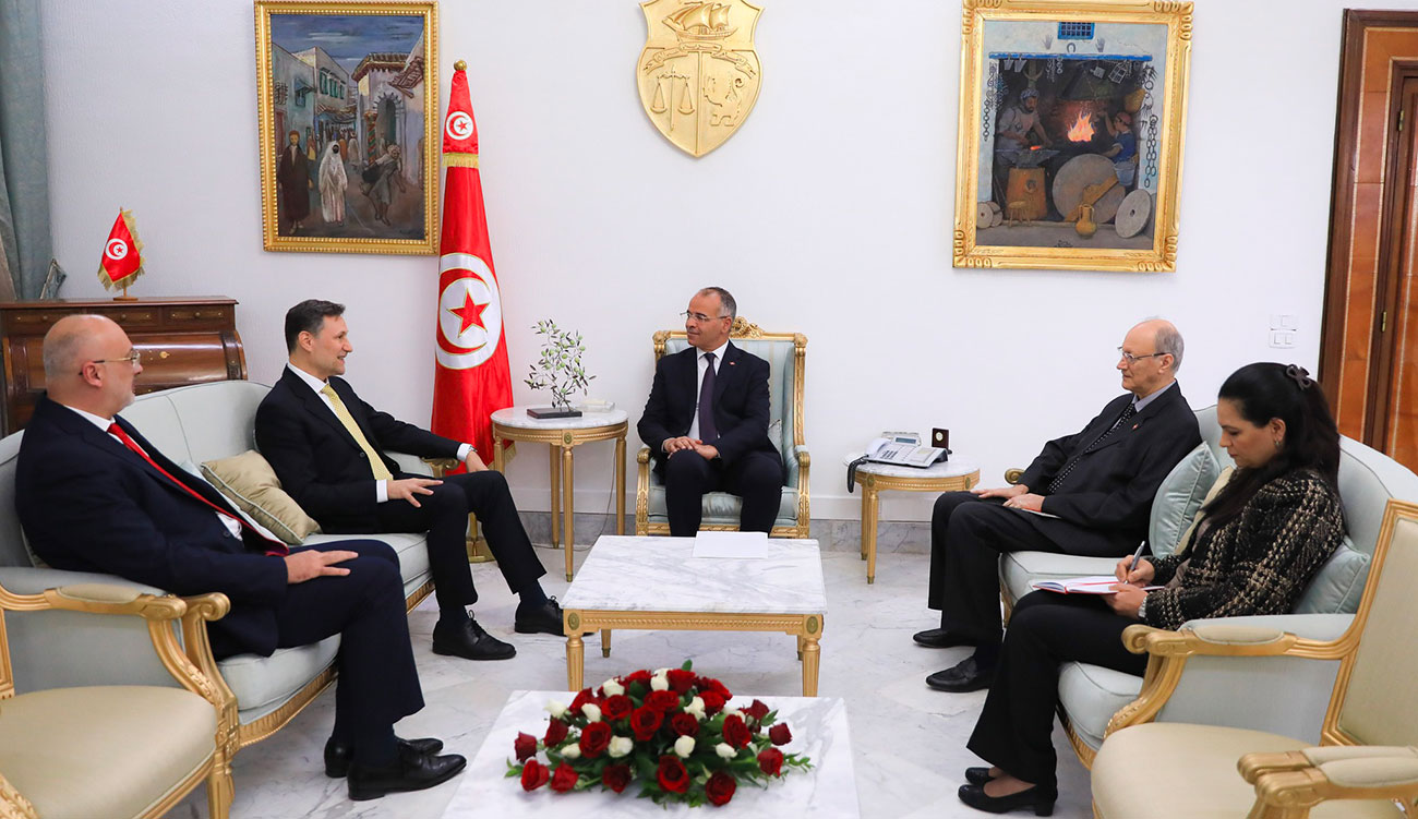 Madouri reçoit le Coordinateur résident de l’ONU en Tunisie