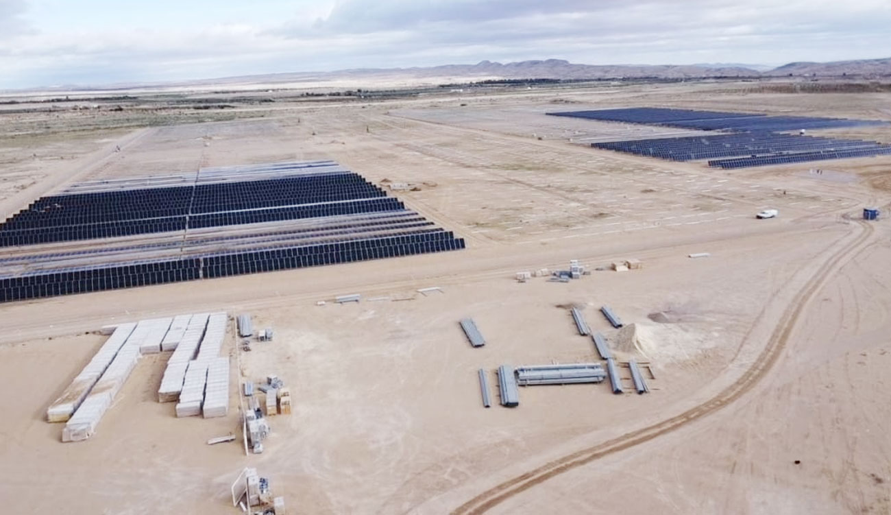 Tunisie : Pose de la première pierre pour la réalisation de deux projets de production d’électricité à partir de l’énergie solaire à Kasserine