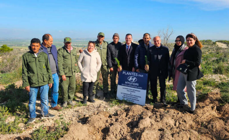 Hyundai Tunisie lance la 2ᵉ édition de son initiative écologique : Un arbre planté pour chaque véhicule vendu en 2024