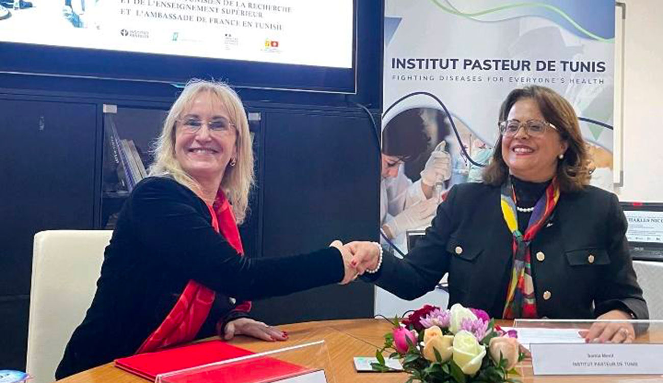 Les Instituts Pasteur de Tunis et Paris signent un accord commun pour la création de la Chaire Charles Nicolle pour l’excellence scientifique