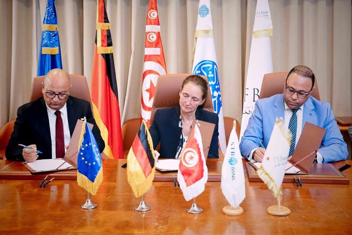 Tunisie : Accord tripartite entre STB, TFBank et GIZ pour promouvoir l’inclusion financière