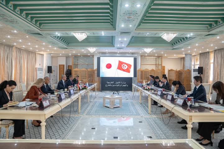 Nafti s’entretient avec le Vice-Ministre japonais : la Tunisie réaffirme ses ambitions partenariales avec le Japon