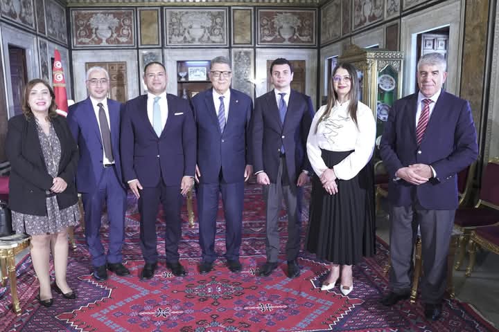 Bouderbala reçoit l’ambassadeur d’Egypte en Tunisie