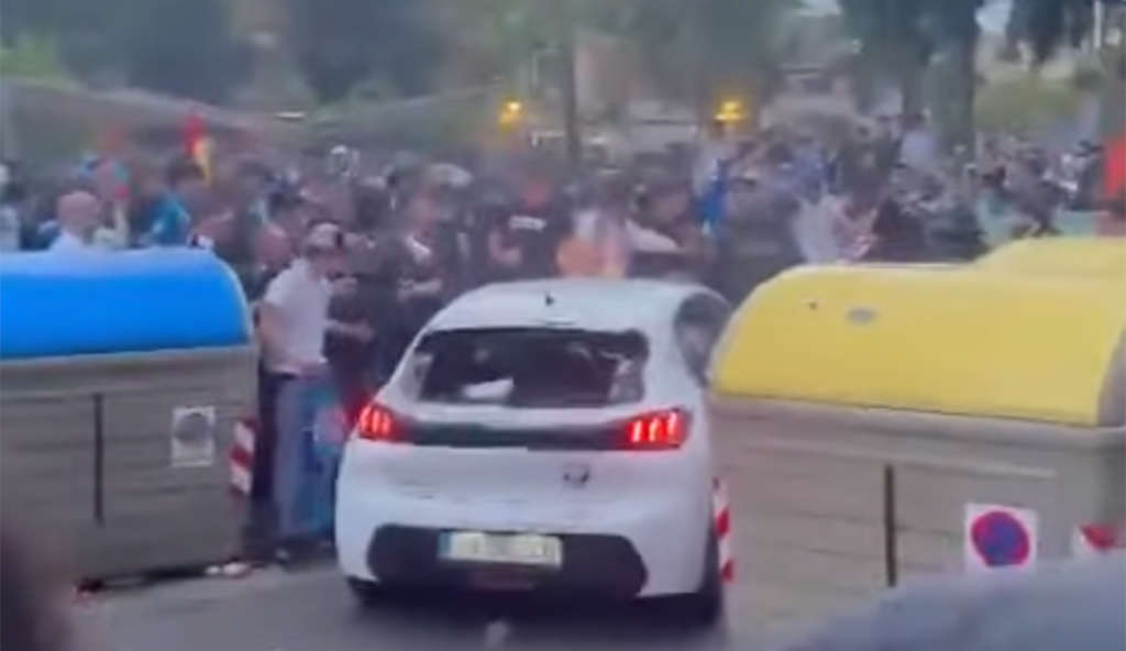 Une voiture fonce dans la foule avant le derby entre l’Espanyol et le Barça