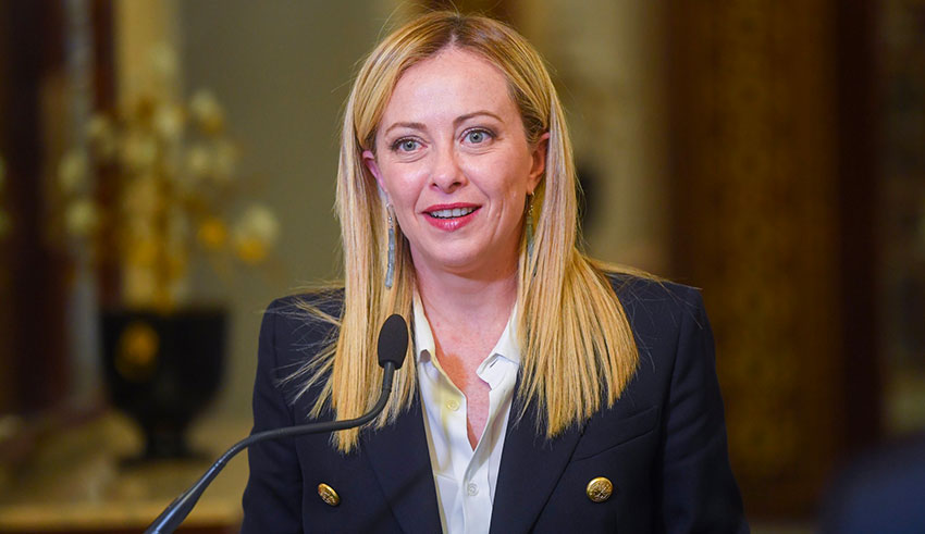 Giorgia Meloni appelle Israël à respecter le droit international à Gaza