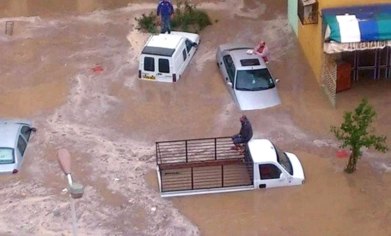 Décès et blessés en Algérie à cause des inondations et des fortes pluies