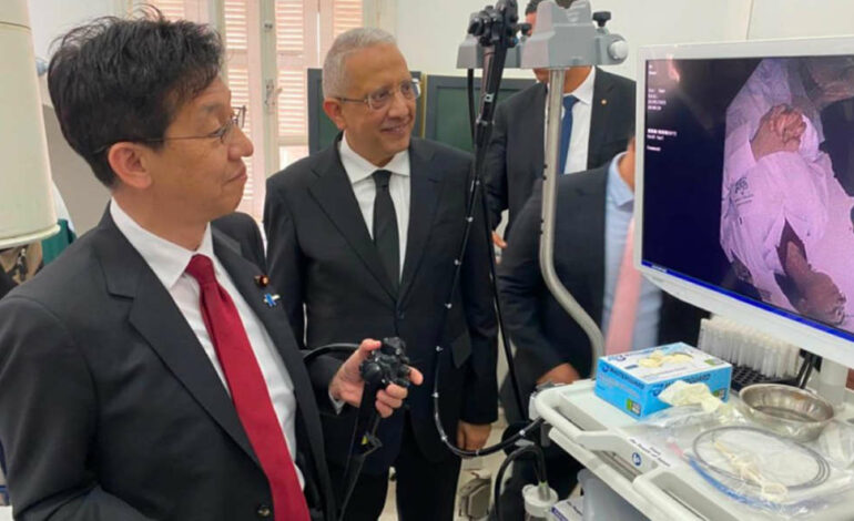 Tunisie : don japonais de matériel médical au profit de 23 hôpitaux publics