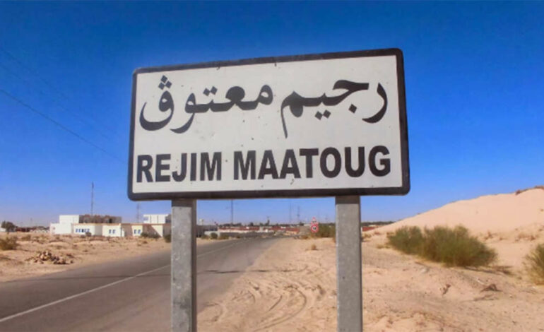 Accident à Rjim Maâtoug : un véhicule de la Garde nationale se renverse, deux blessés