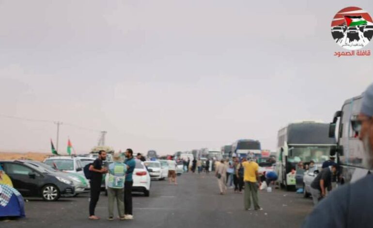 La Caravane Soumoud toujours bloquée à Syrte : négociations en cours…
