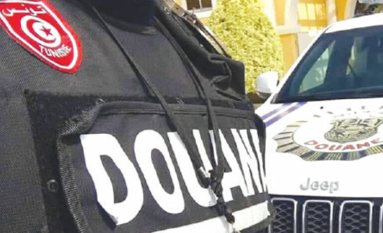 Douanes : Plus de 66 millions de dinars de marchandises saisies au cours des quatre premiers mois de 2025
