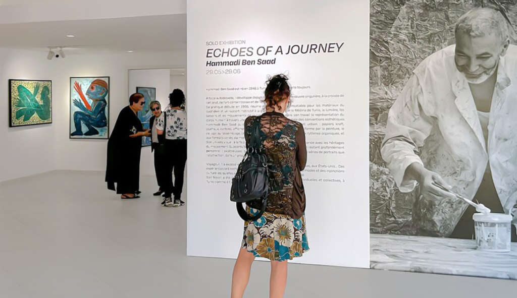 « Echoes of a journey » de Hamadi Ben Saad à la galerie TGM : Une expérience à chaque fois renouvelée