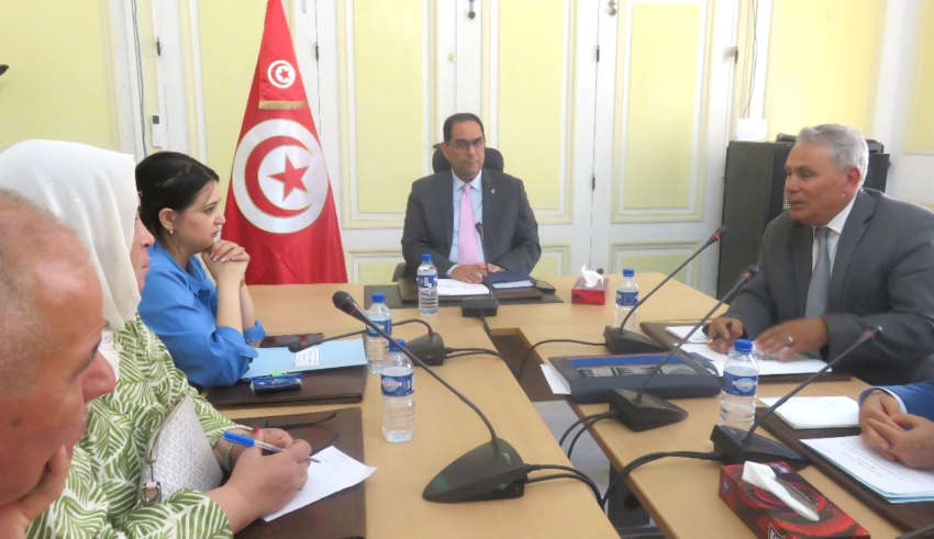 Gouvernorat de Tunis : Séance de travail sur l’avancement de l’élaboration du Plan de Développement 2026-2030