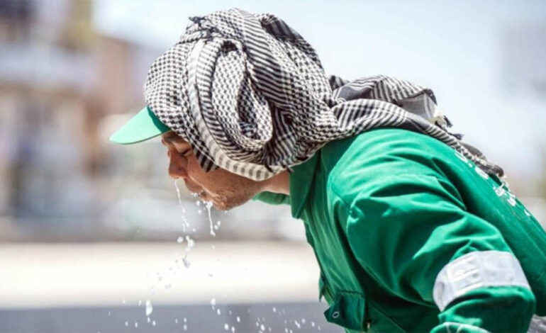 Interdiction de travailler au soleil entre 12h et 15h en Arabie Saoudite